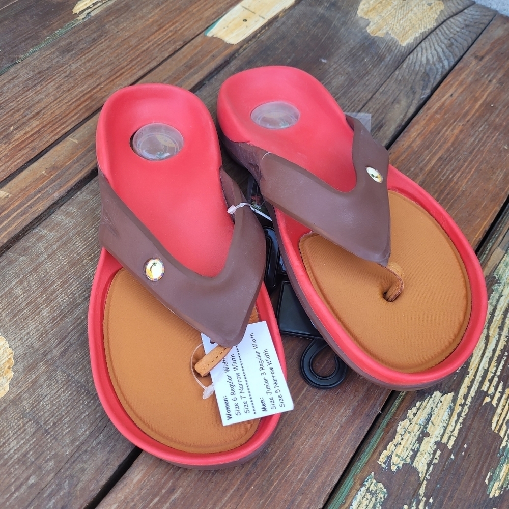 Slide Big Girl Flat Sandals Flip Flops 6